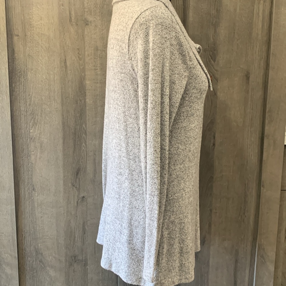 Misia Split Button Collar Knit Long Sleeve Sweater Women's Size Small - Picture 4 of 9